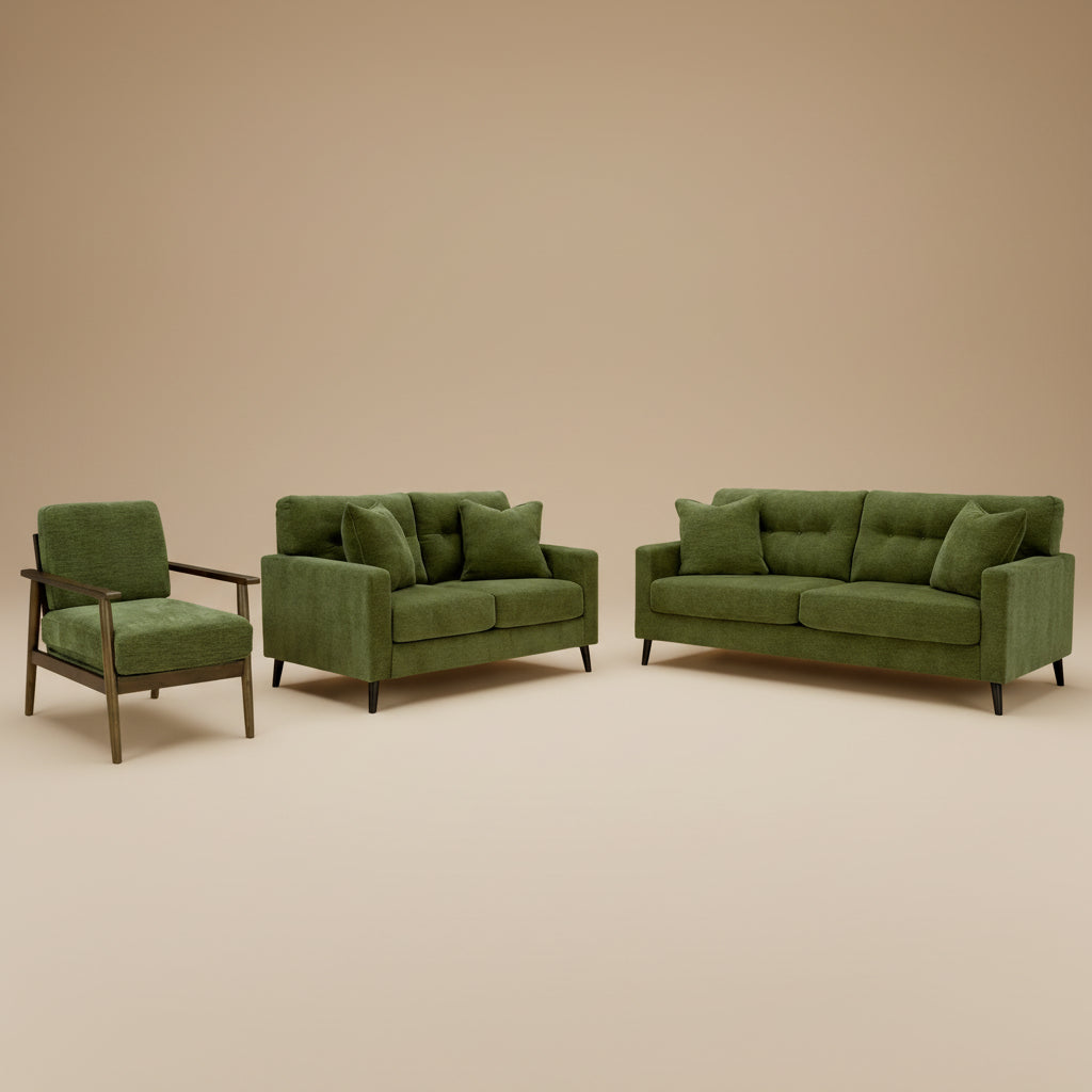 Bixler Sofa, Loveseat and Chair