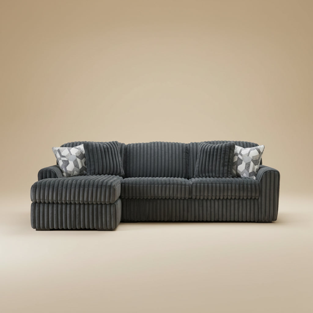 Midnight-Madness 2-Piece Sectional Sofa Chaise