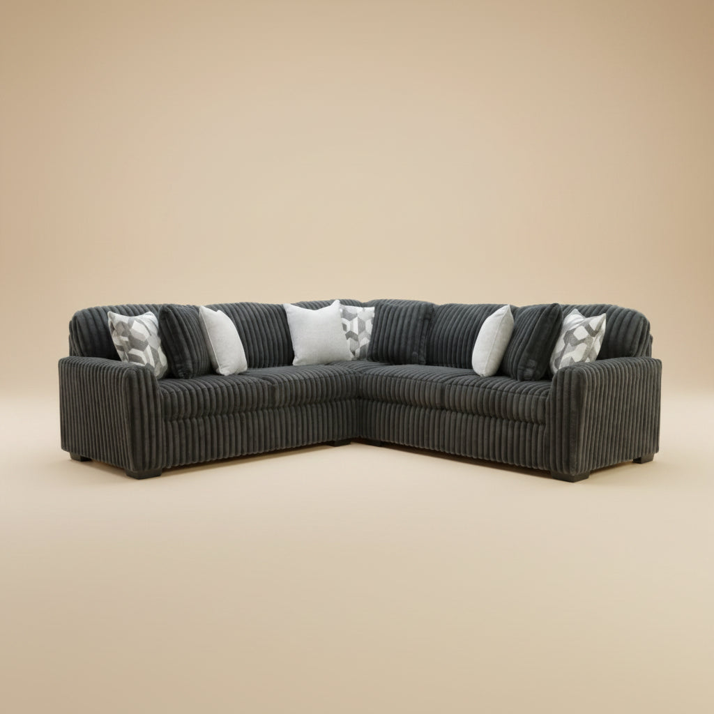 Midnight-Madness 3-Piece Sectional - Blue