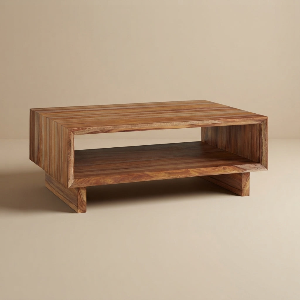 Dressonni Rectangular Cocktail Table - Natural