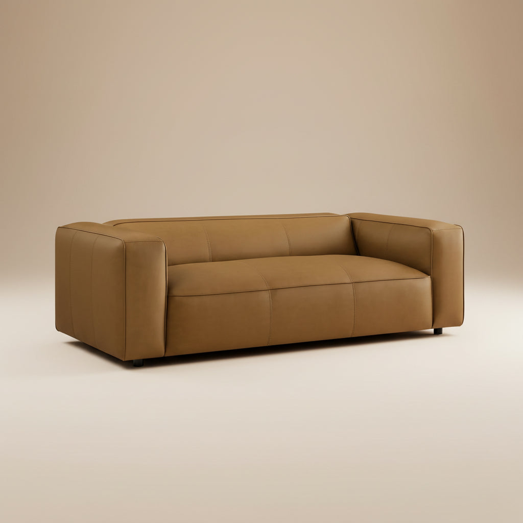 Auren Upholstered Vegan Leather Sofa by Modway