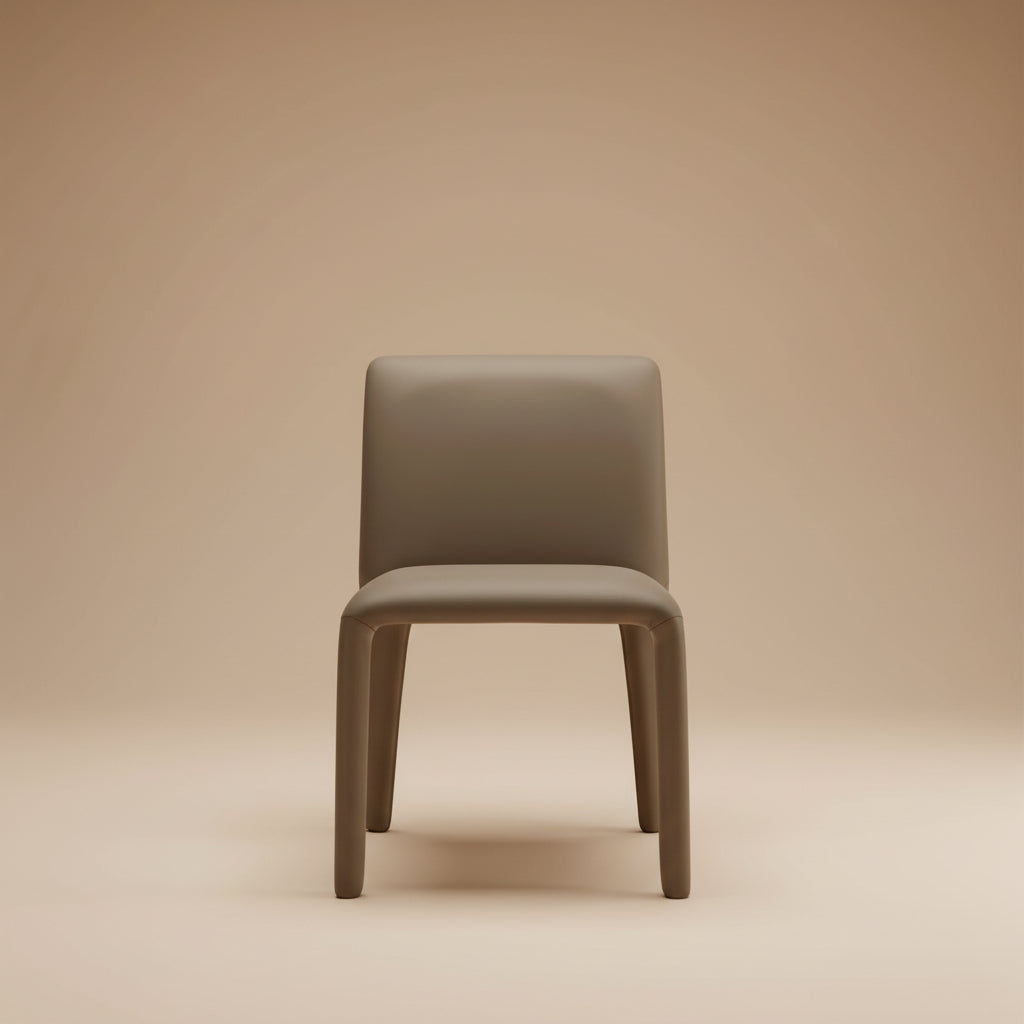Rhodes Vegan Leather Upholstered Dining Chair by Modway