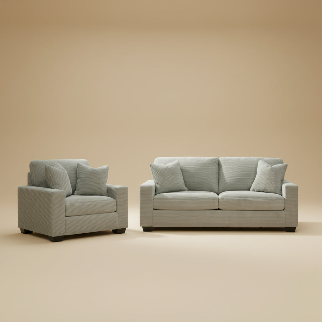 Amesley Sofa and Loveseat