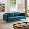 London Sofa (Blue Linen) - MidinMod Houston Tx Mid Century Furniture Store - Sofas 7