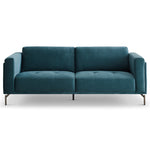 London Sofa (Blue Linen) - MidinMod Houston Tx Mid Century Furniture Store - Sofas 1