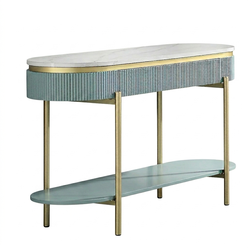 Koblenz Light Teal Sofa Table