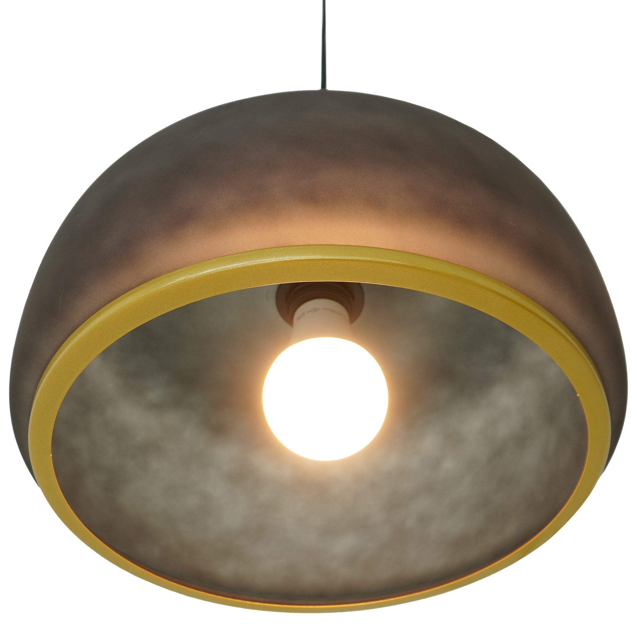 Lightwave Pendant Lamp Black Sprayed-Gold