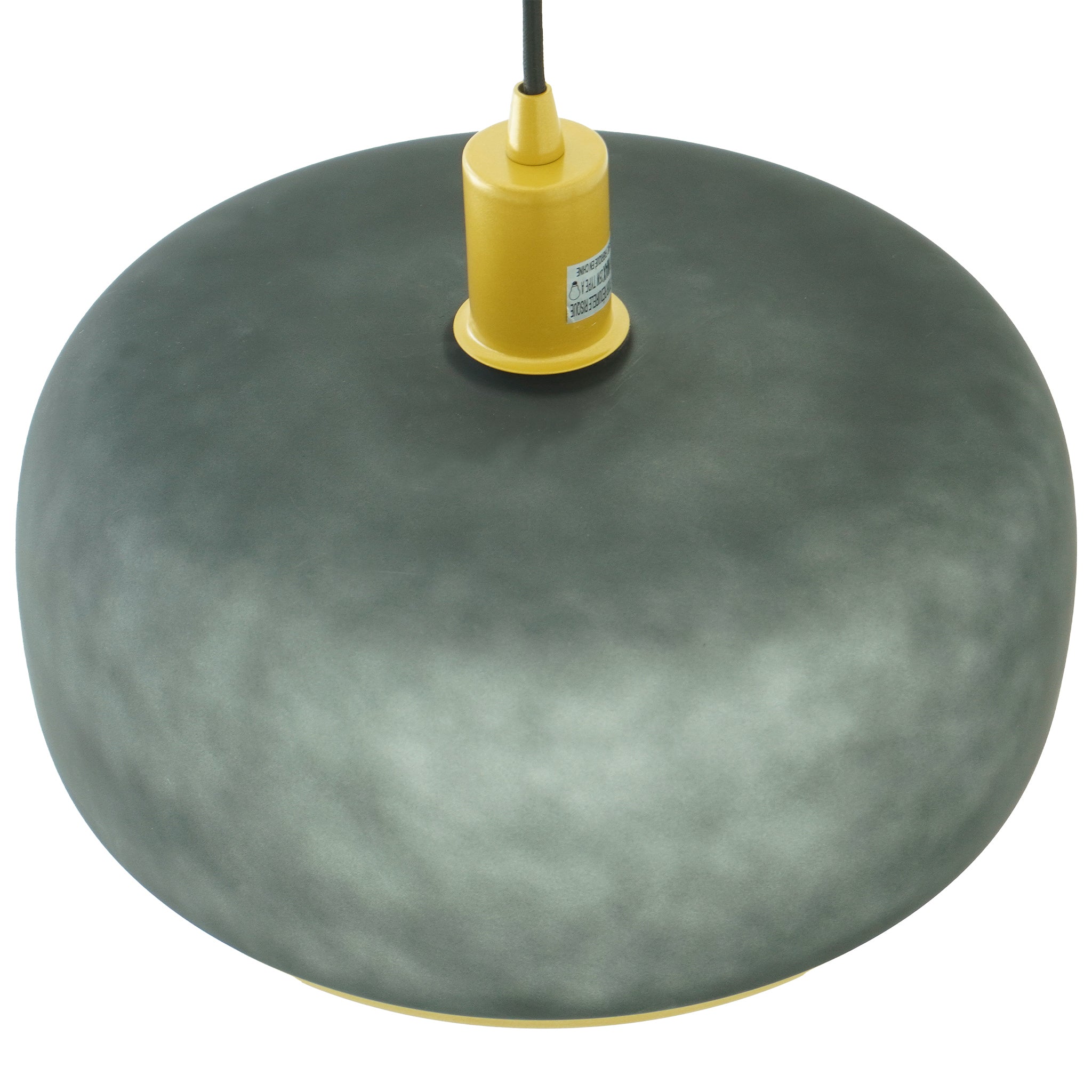 Lightwave Pendant Lamp Black Sprayed-Gold