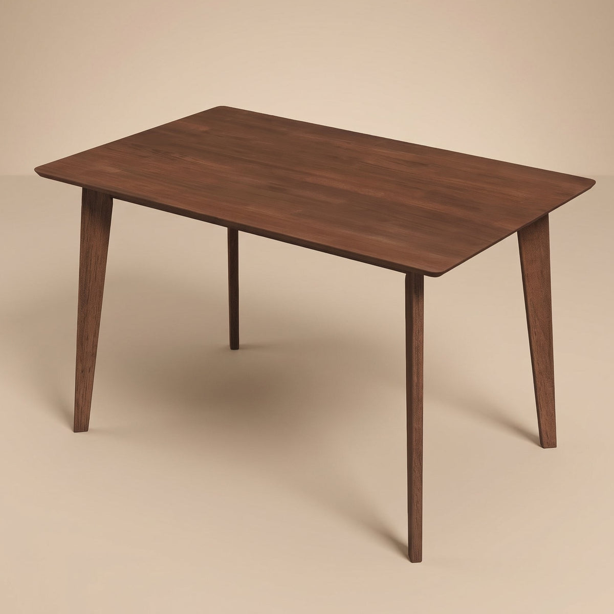 Abbott Walnut Small Dining Table - MidinMod