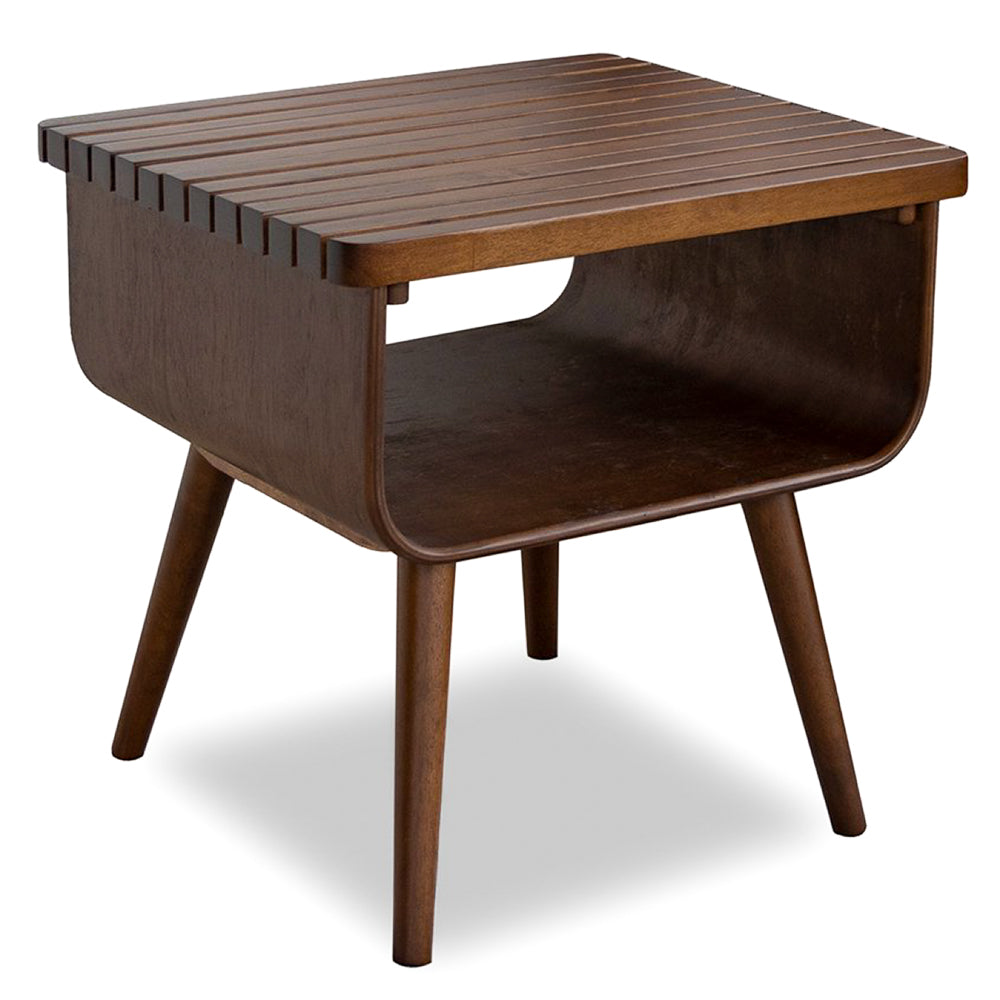 Agora Mid-Century Modern Walnut End Table | MidinMod