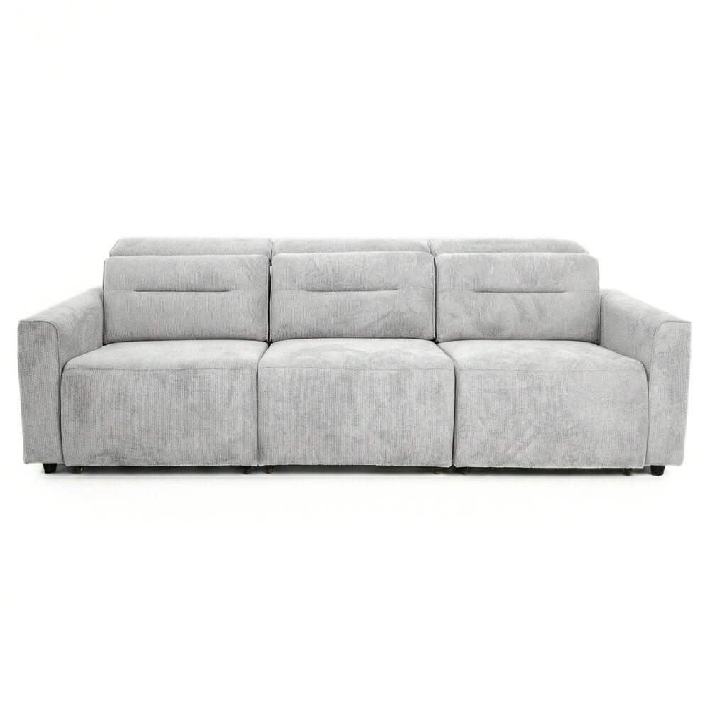 Archie Fabric Power Slider Sofa | 3-Seater with Motorized Extendable Deep Seats | MidinMod 