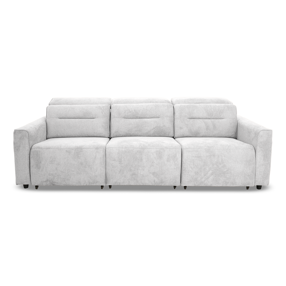 Archie Fabric Power Slider Sofa | 3-Seater with Motorized Extendable Deep Seats | MidinMod 