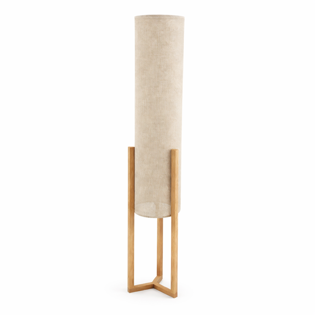 Beacon Floor Lamp - Oak + Natural