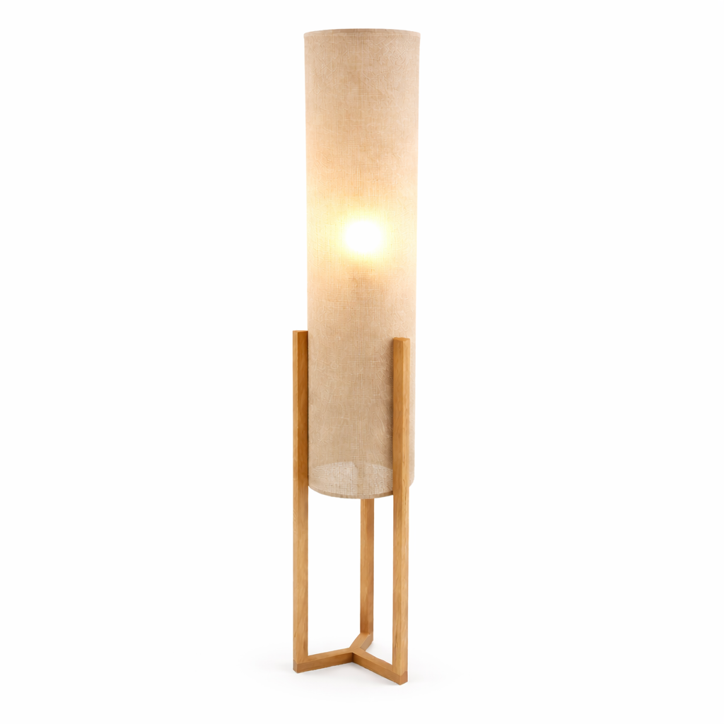 Beacon Floor Lamp - Oak + Natural