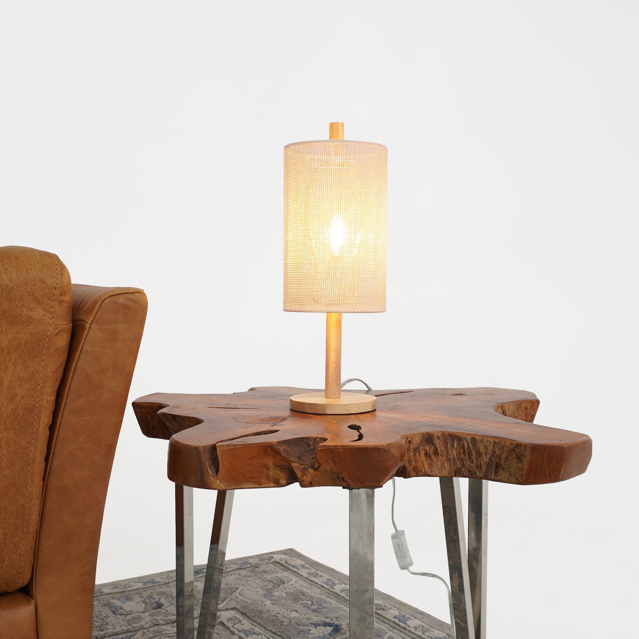 Beam Table Lamp - Oak - Natural