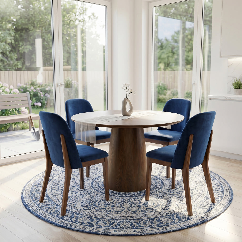 Belfast Velvet Upholstered Dining Chair | MidinMod