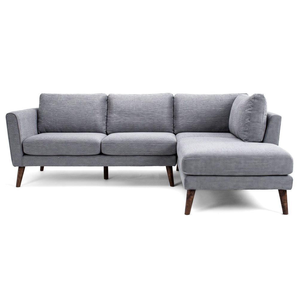Bexley Mid-Century Modern Fabric Upholstred Right Facing Sectional Sofa | MidinMod