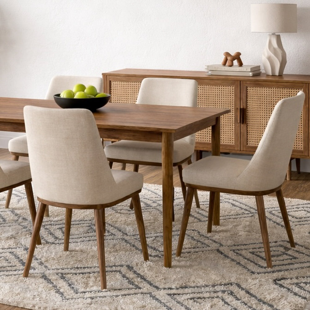 Bringhton Fabric Upholstered Modern Dining Chair | MidinMod
