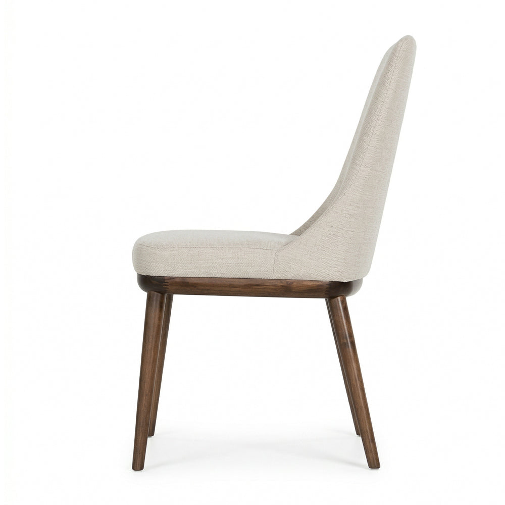 Bringhton Fabric Upholstered Modern Dining Chair | MidinMod