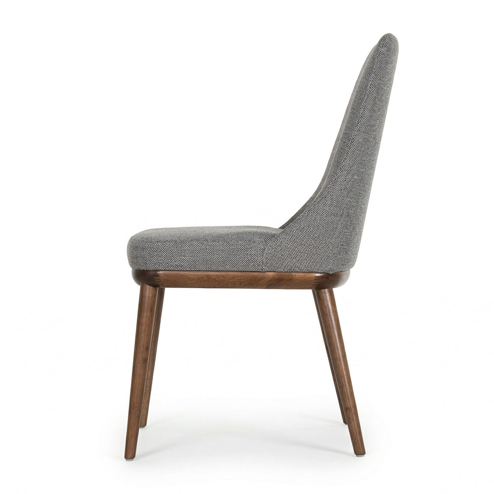 Bringhton Fabric Upholstered Modern Dining Chair Set | MidinMod