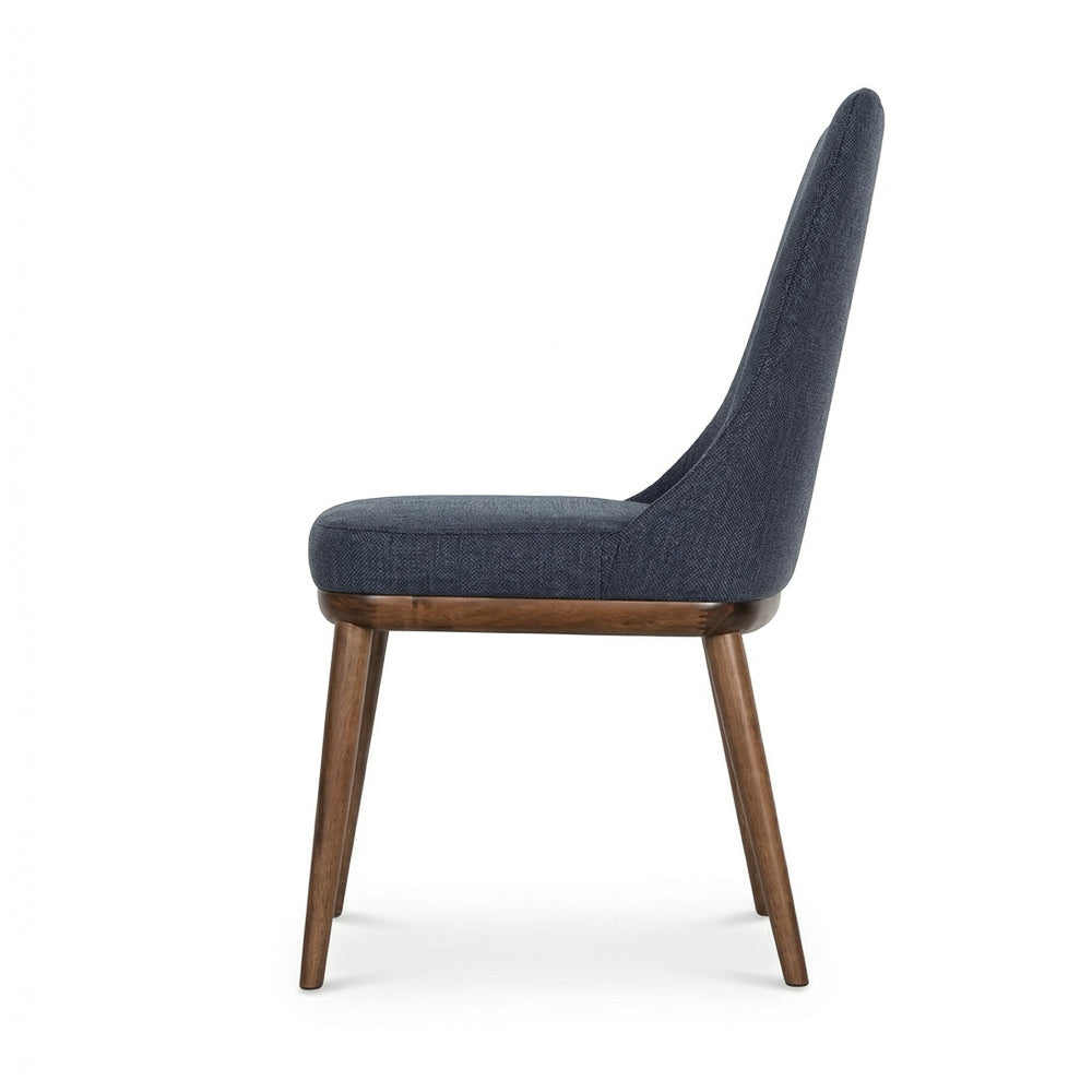 Bringhton Fabric Upholstered Modern Dining Chair Set | MidinMod