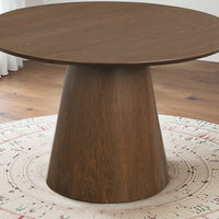Camden Walnut Round Dining Table - Small