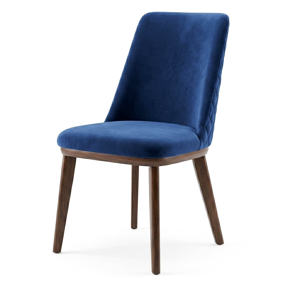 Cloud Modern Velvet Dining Chair | Solid Wood Frame & Tapered Legs | MidinMod