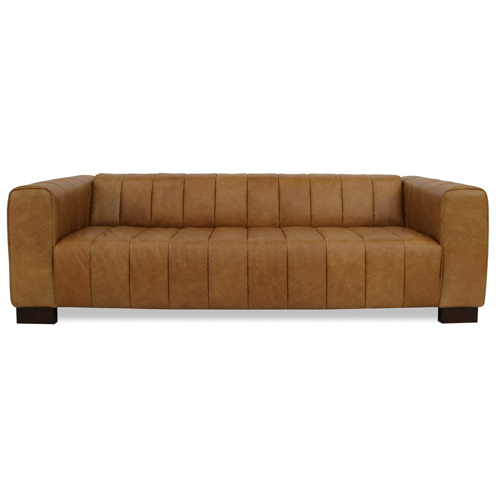 Colton Leather Sofa - Waxy Tan