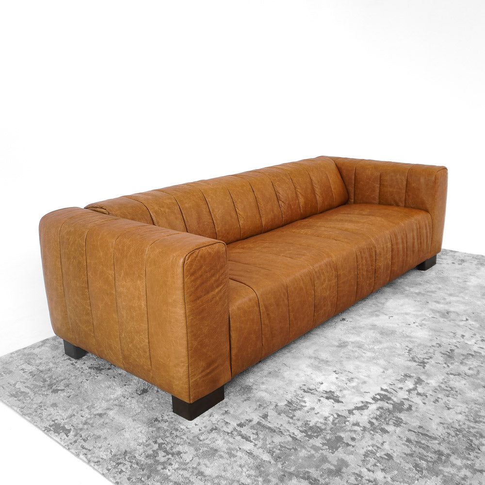 Colton Leather Sofa - Waxy Tan