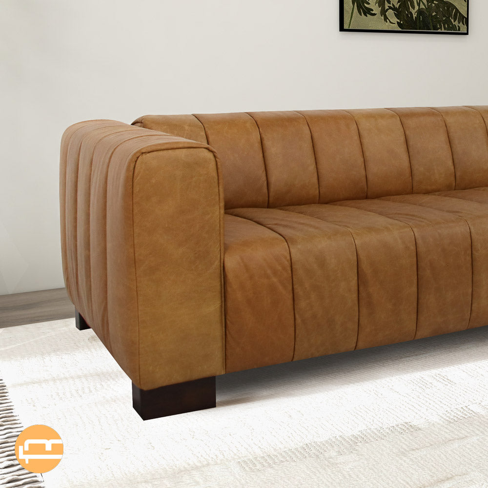 Colton Leather Sofa - Waxy Tan