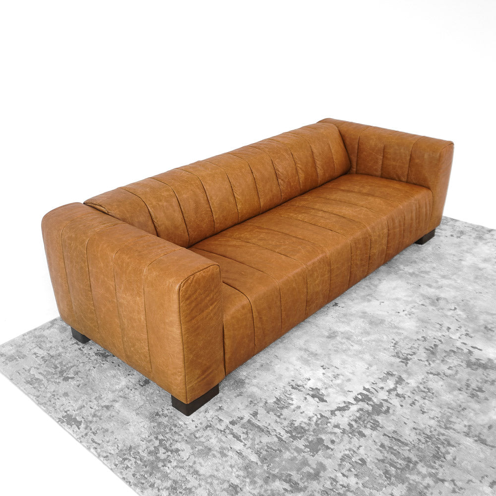 Colton Leather Sofa - Waxy Tan