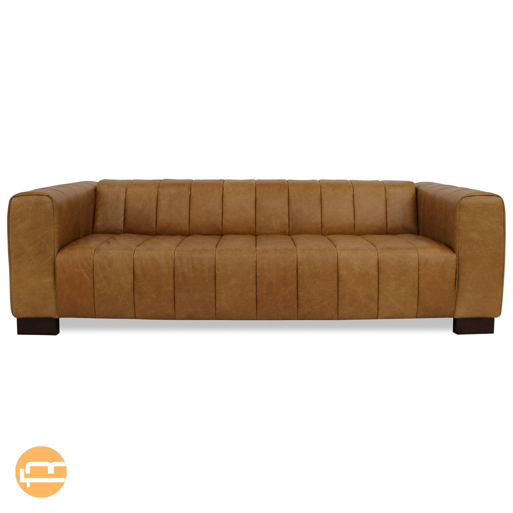 Colton Leather Sofa - Waxy Tan