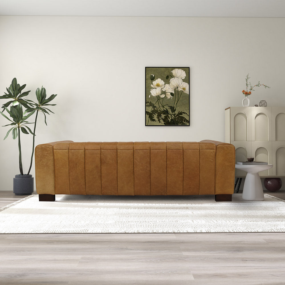 Colton Leather Sofa - Waxy Tan