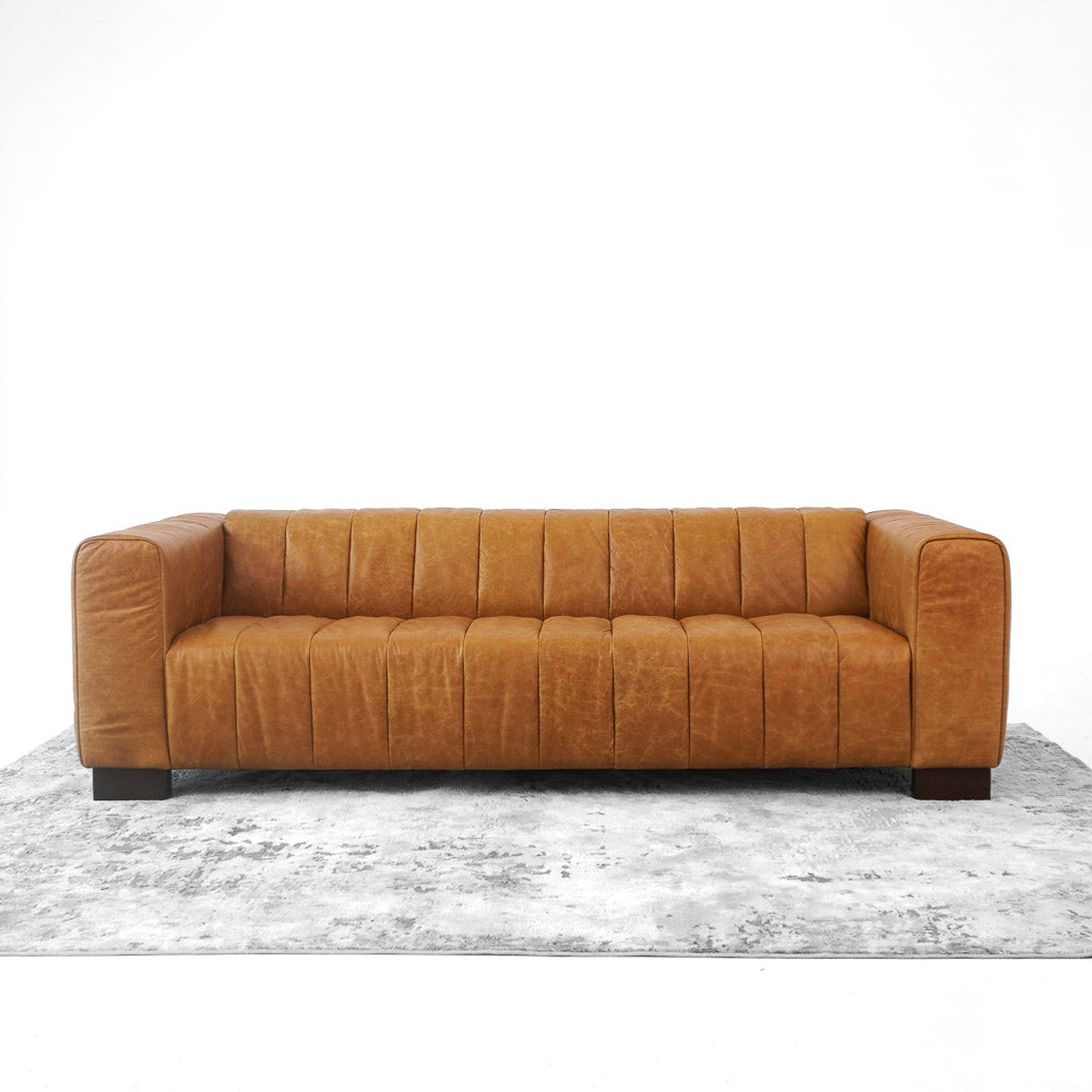 Colton Leather Sofa - Waxy Tan