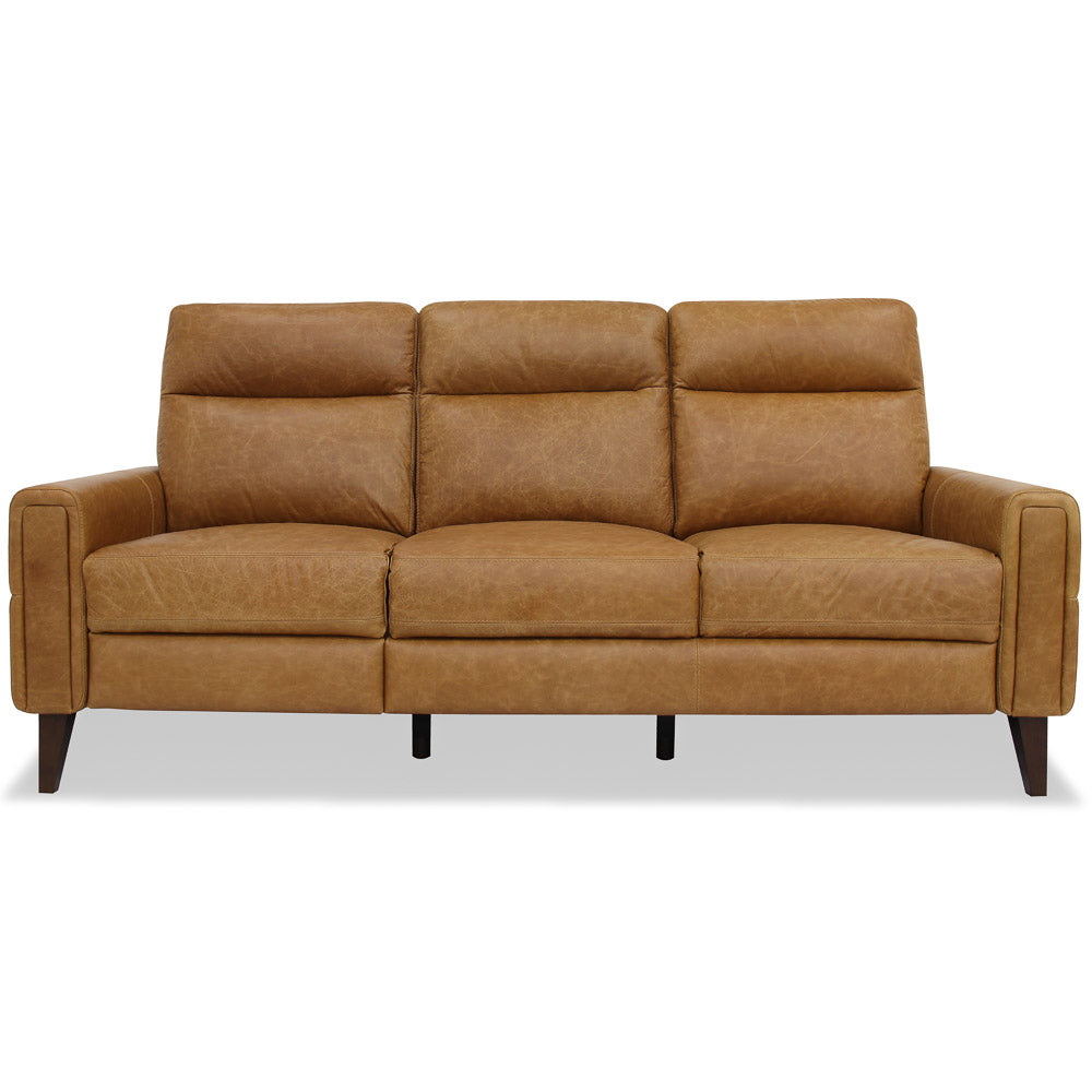 Crafton Incliner Sofa Left - Waxy Tan Leather