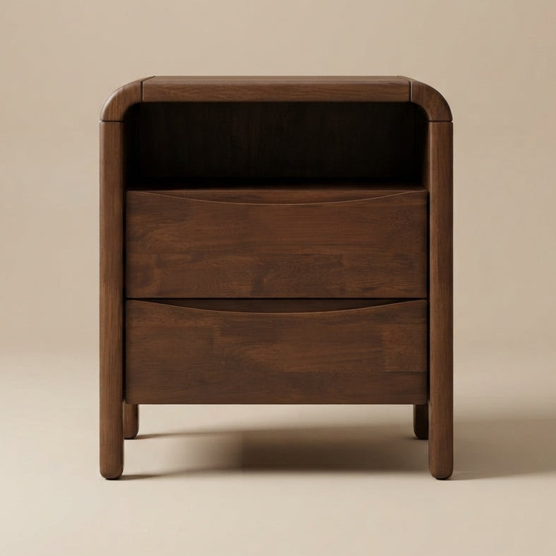 Danbury Night Stand with 2 Drawers - MidinMod