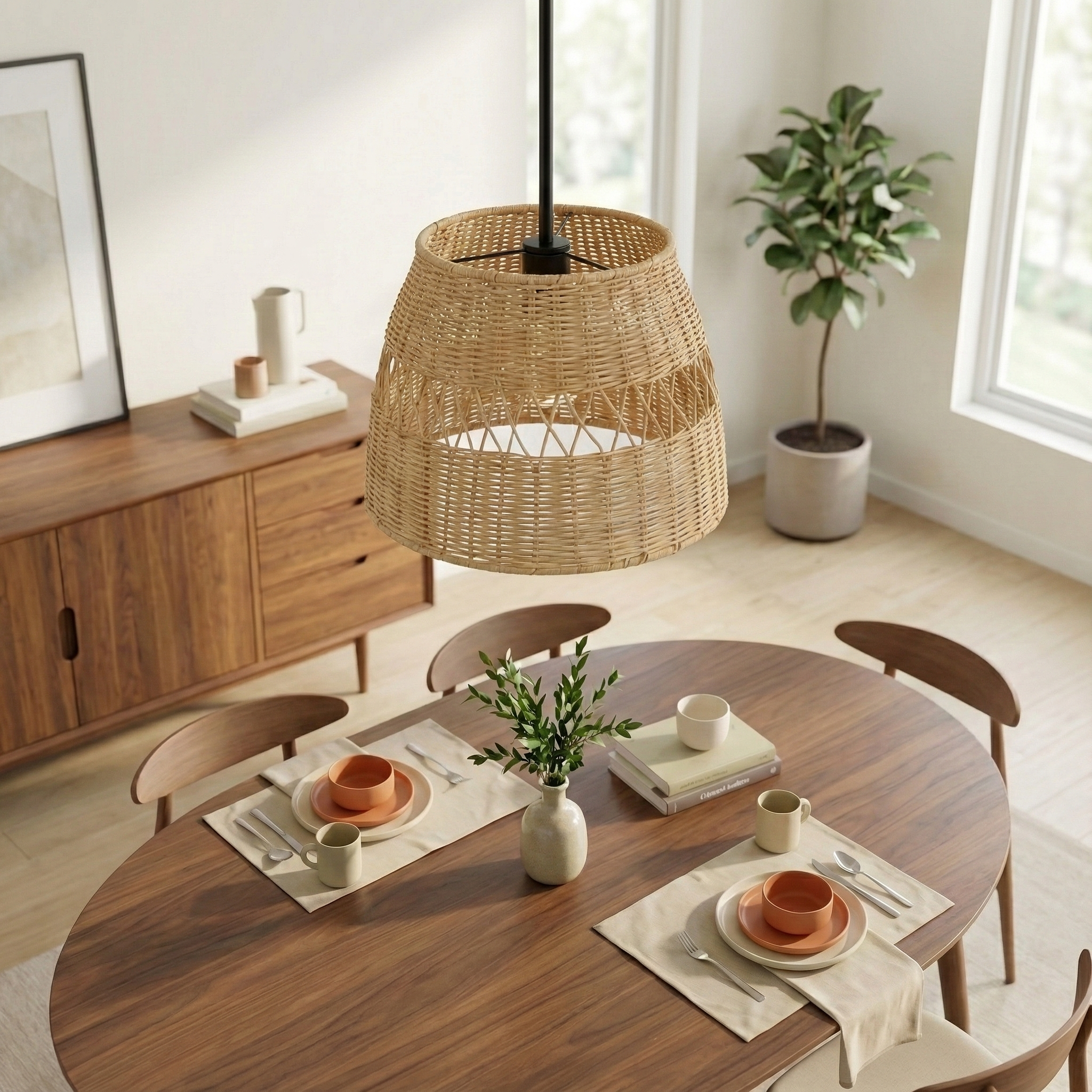 Rustic Radiance Meets Organic Sophistication: The Essence Pendant | MidinMod