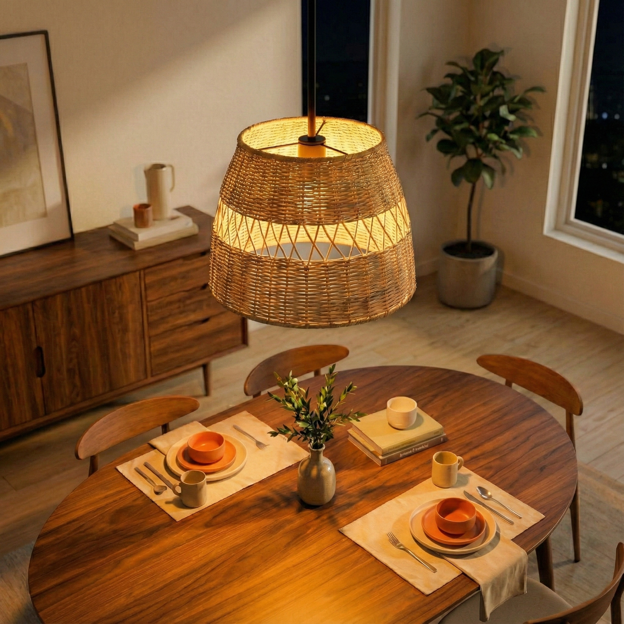 Rustic Radiance Meets Organic Sophistication: The Essence Pendant | MidinMod