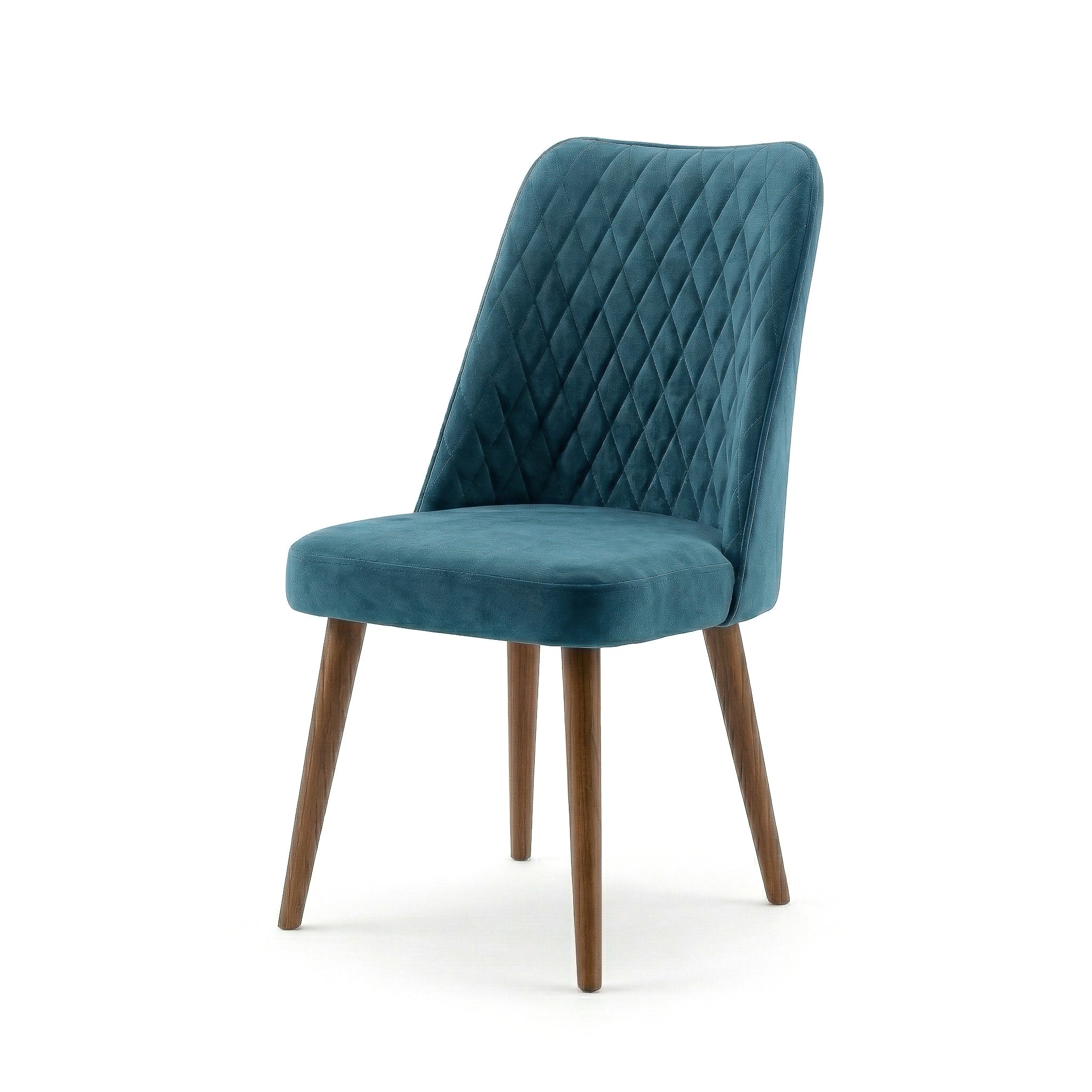 Evette Mid-Century Modern Velvet Dining Chairs | Set of 2 | MidinMod