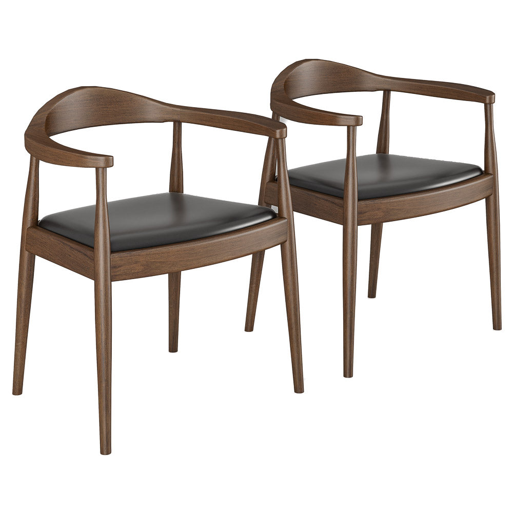 Freya Faux Leather Modern Dining Chair - MidinMod
