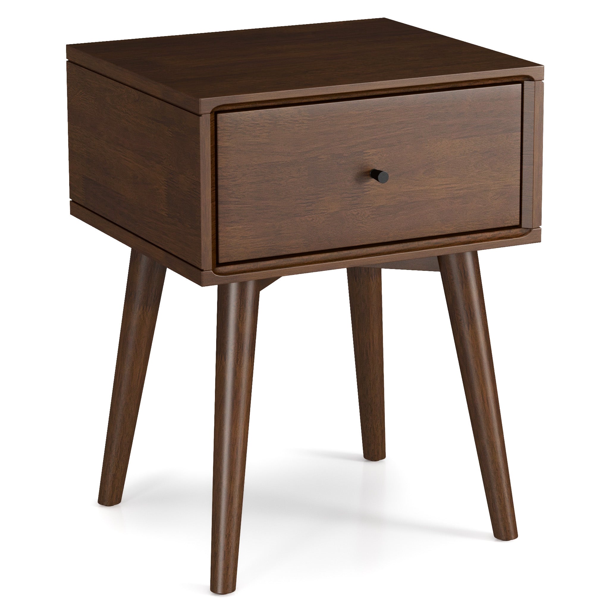 Hayes Mid-Century Modern Walnut Nightstand - MidinMod