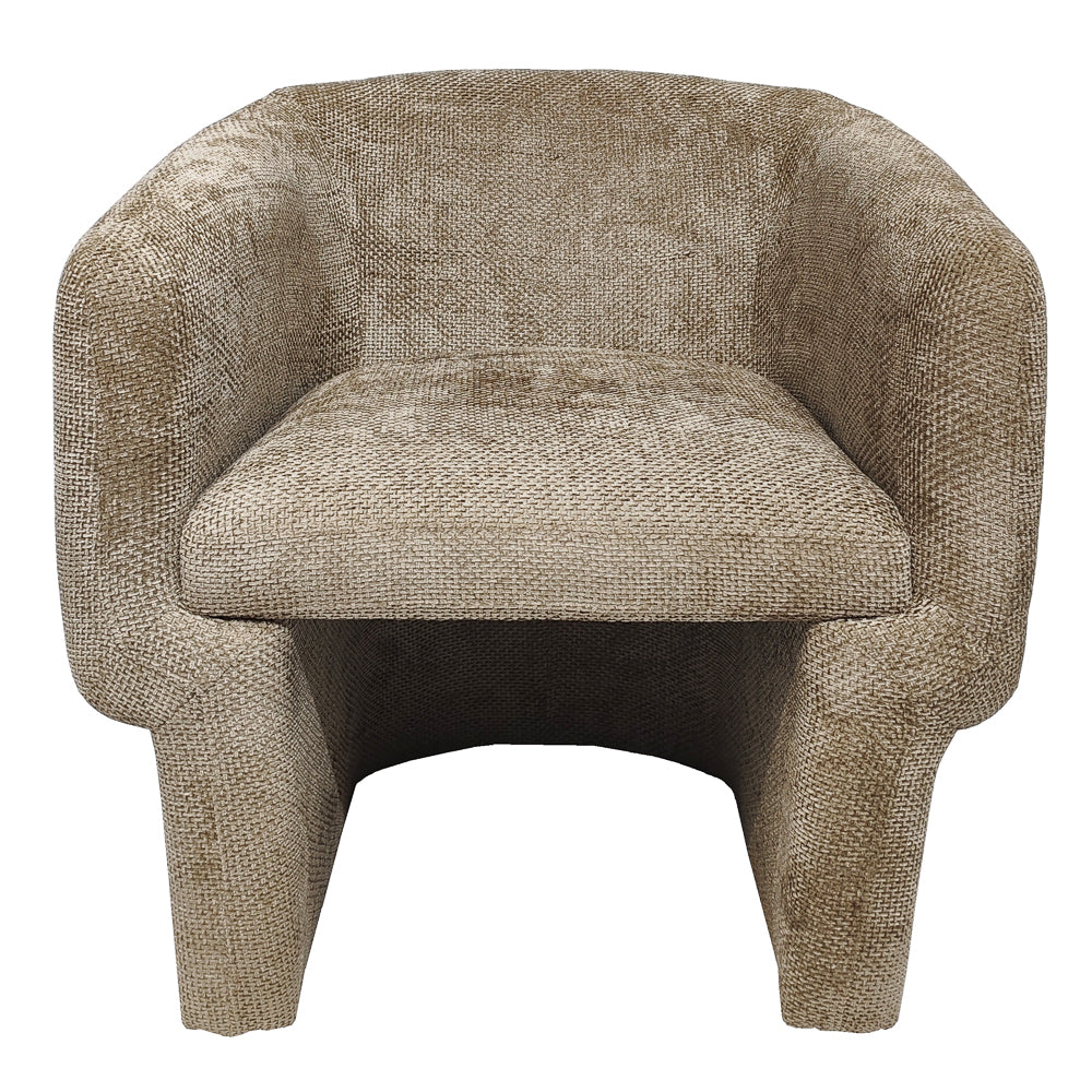 Lancaster Comfort Curve Lounge Chair with Soft Chenille - MidinMod