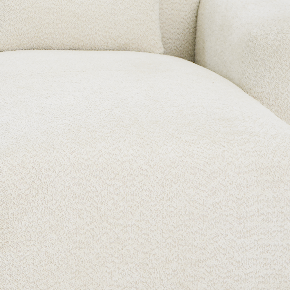 Lulu 3-Piece Boucle Sectional | Right-Facing L-Shaped Sofa | MidinMod