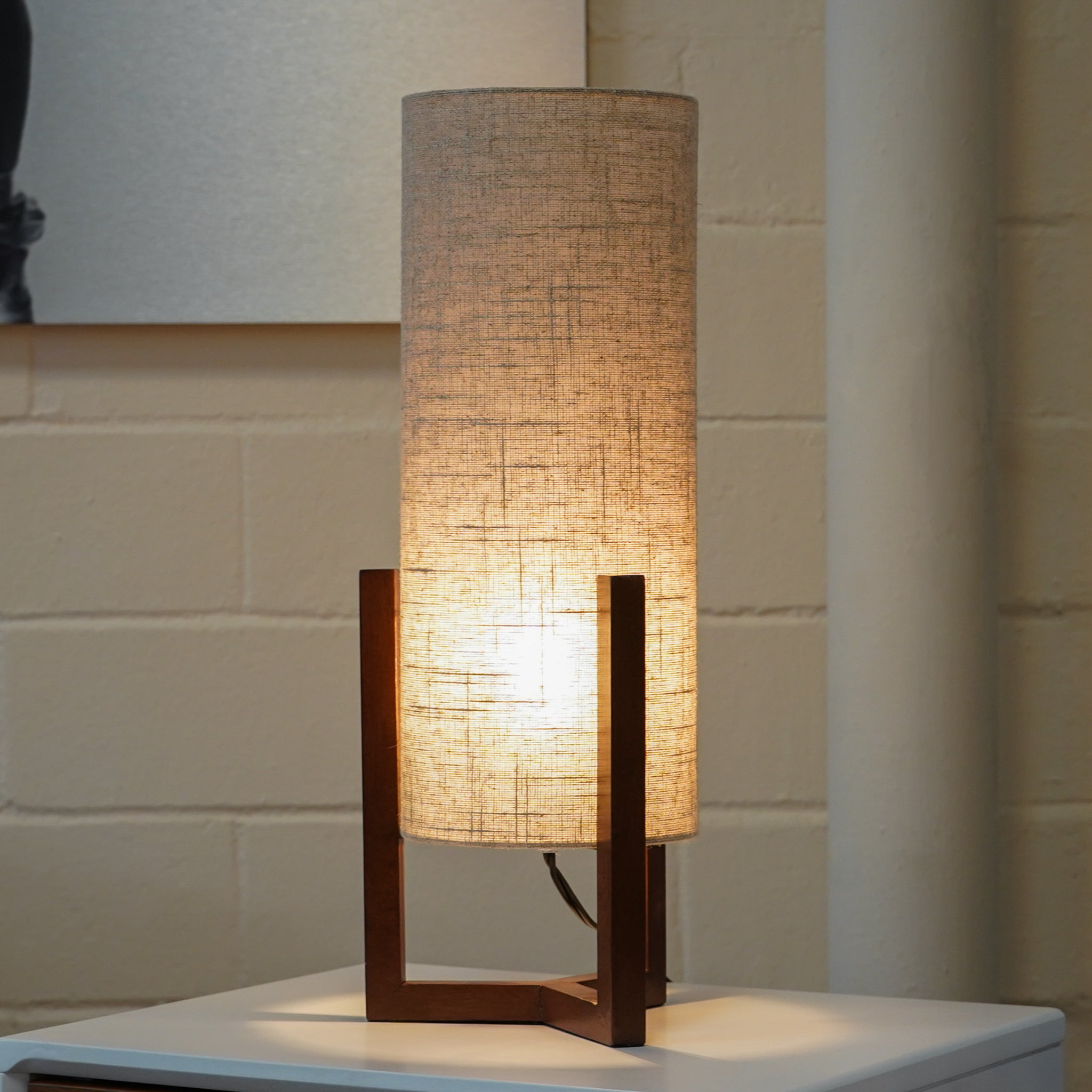 Lumos Table Lamp - Walnut - Natural - MidinMod