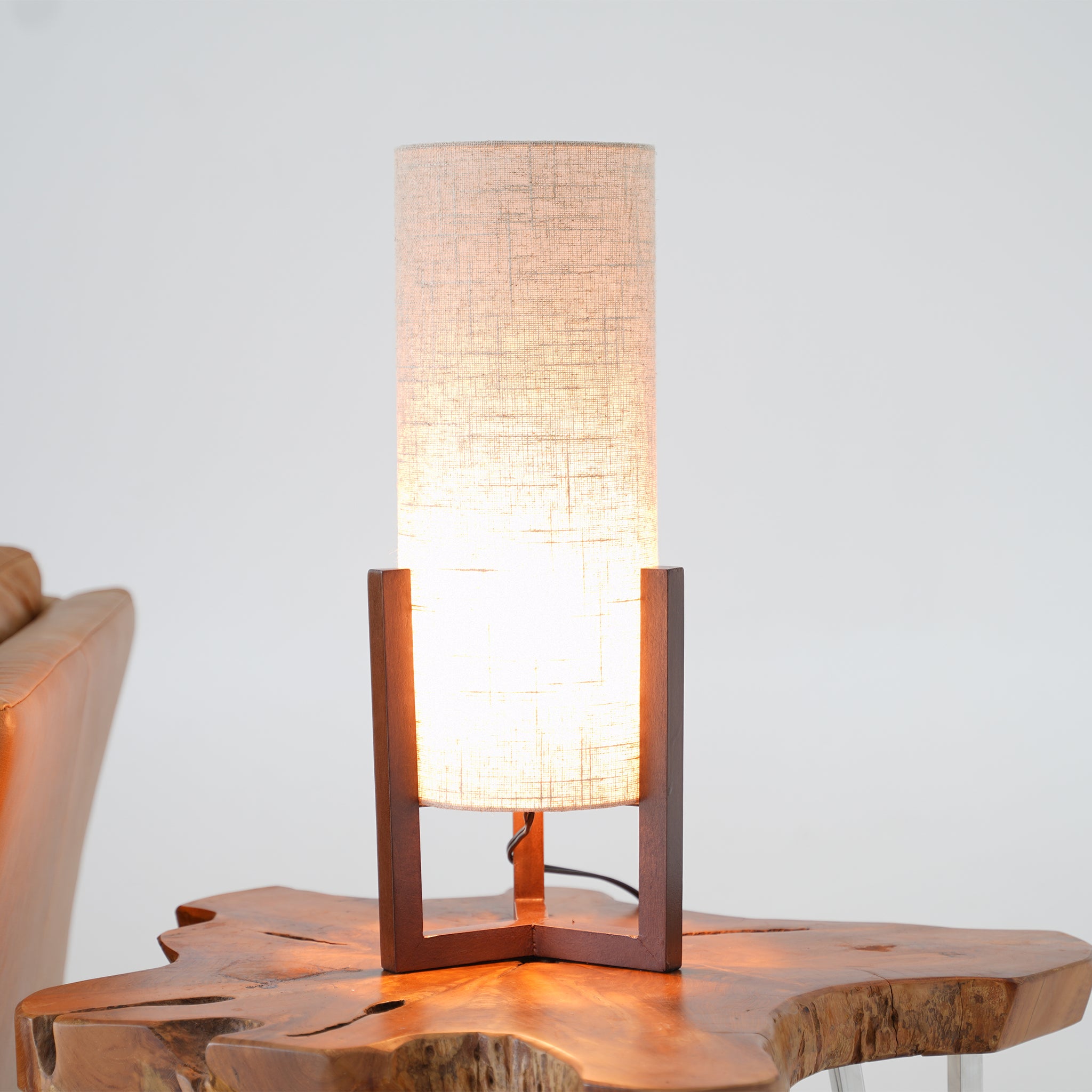 Lumos Table Lamp - Walnut - Natural