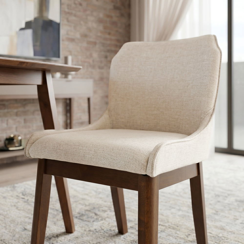 Magnolia Modern Fabric Dining Chair Set | MidinMod