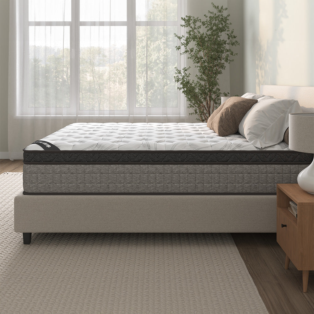 12" Twin Hybrid Mattress Gel Memory Foam