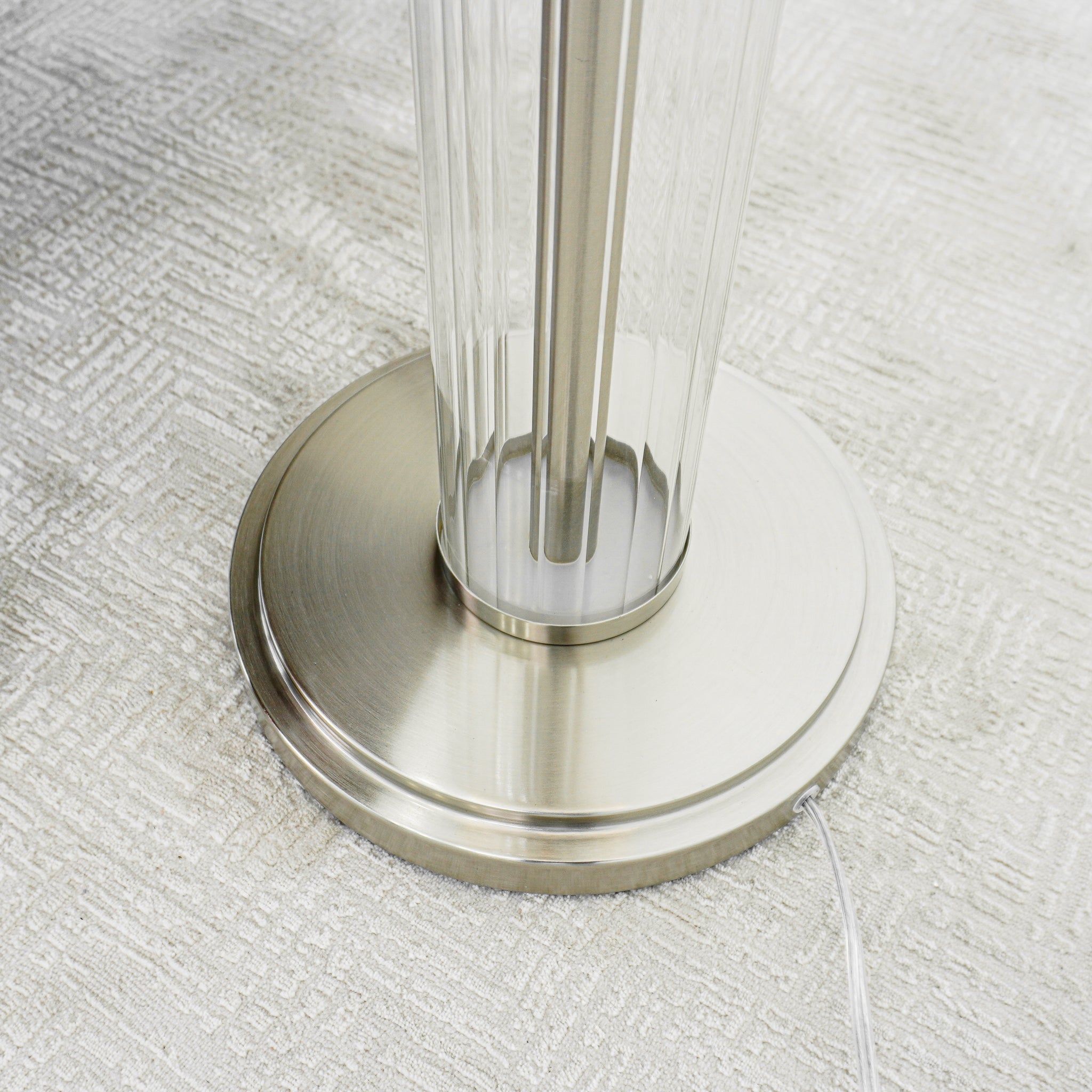 Nimbus Brushed Nickel Floor Lamp - MidinMod