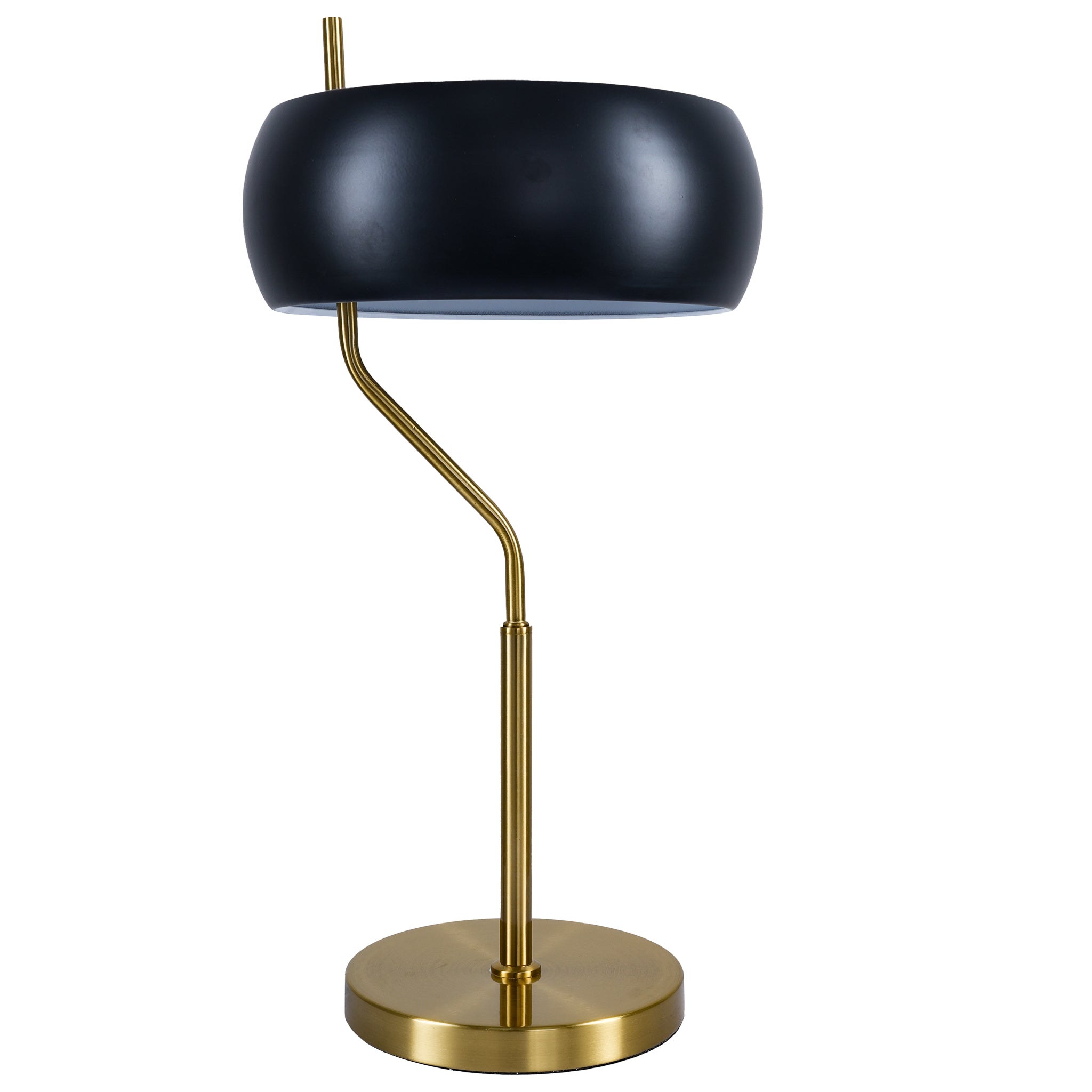 Obscura Table Lamp - Black Outer - White Inner