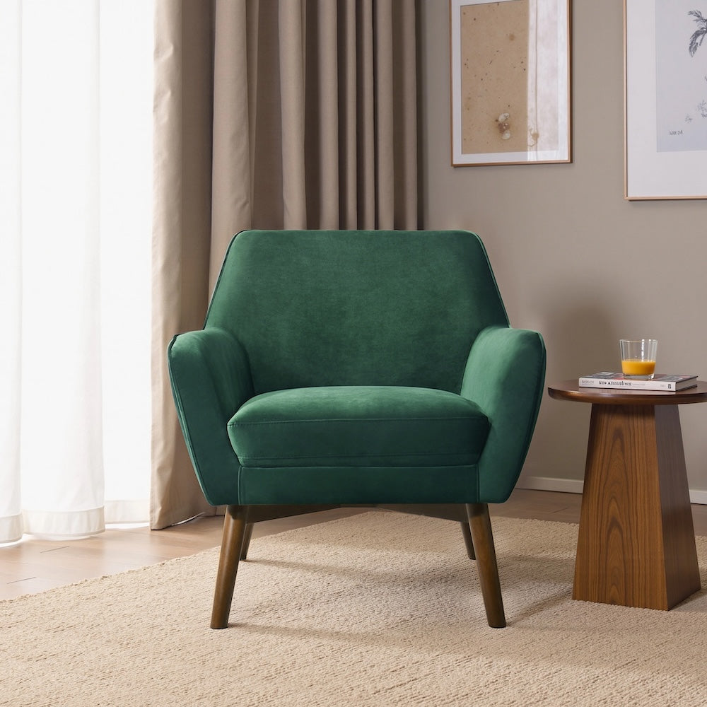 Penny Mid-Century Modern Velvet Armchair - MidinMod